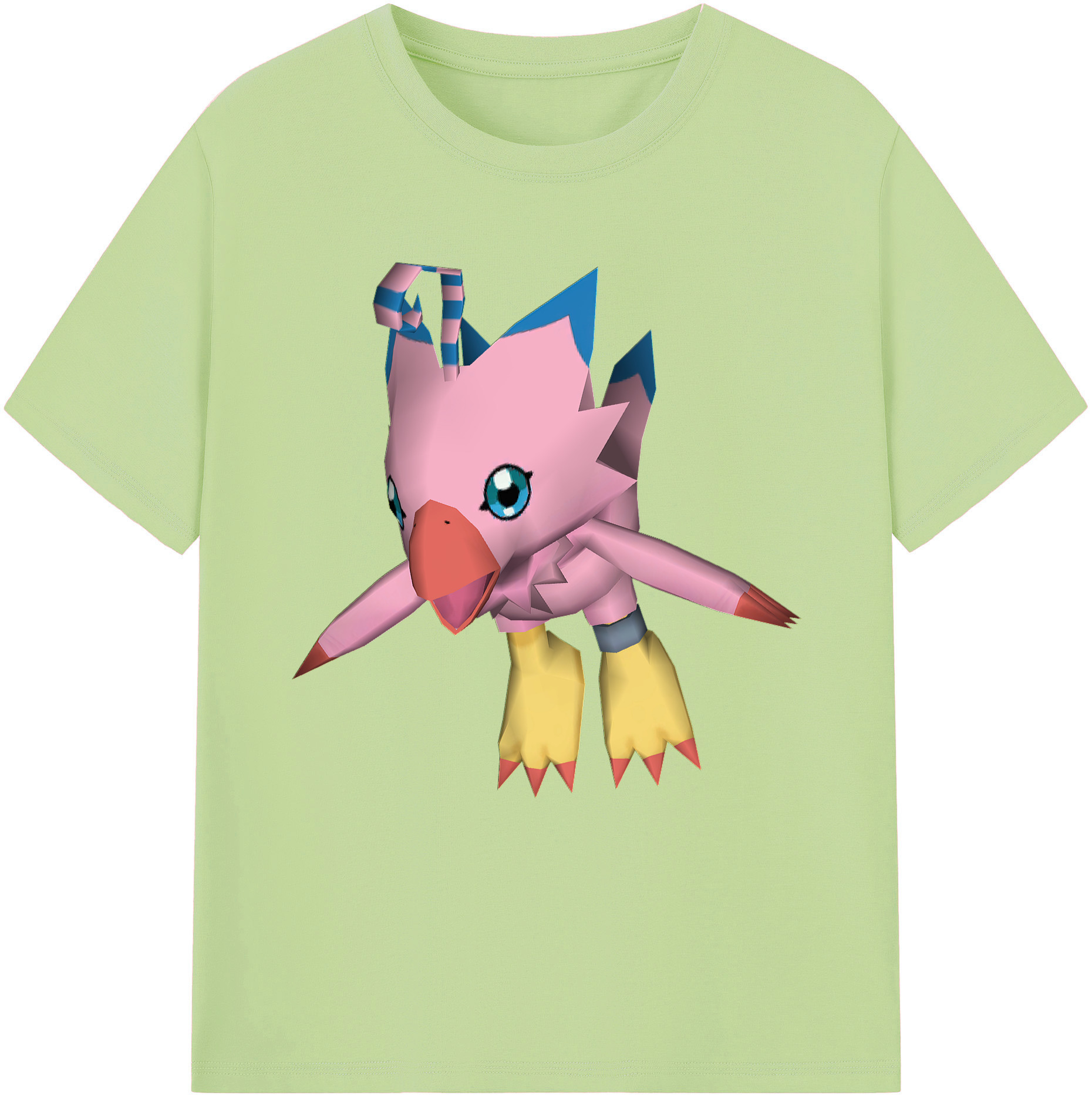 （画像用） Digimon デジタルモンスター/デジモン 綿100％半袖Tシャツ（フロントプリント）